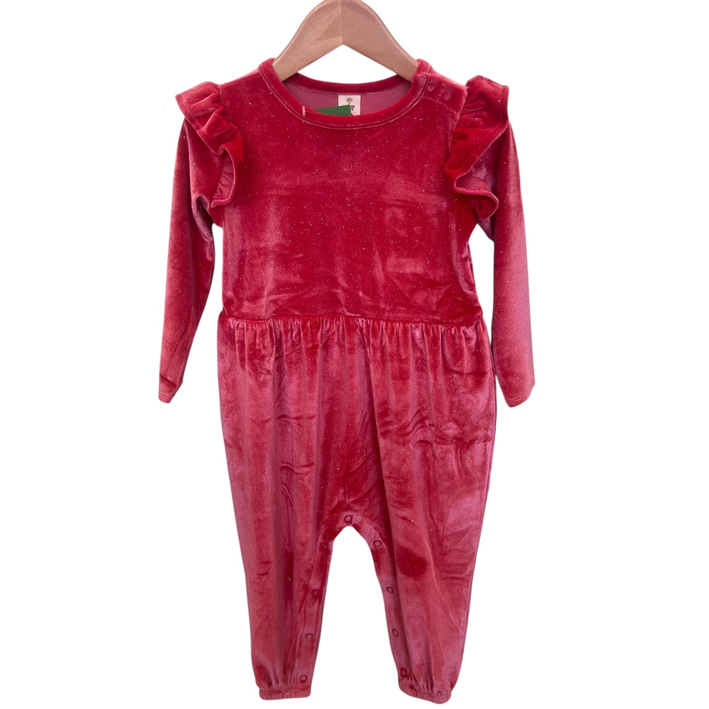 Tucker + Tate | Sparkly Velour Romper | 18 months | NWT