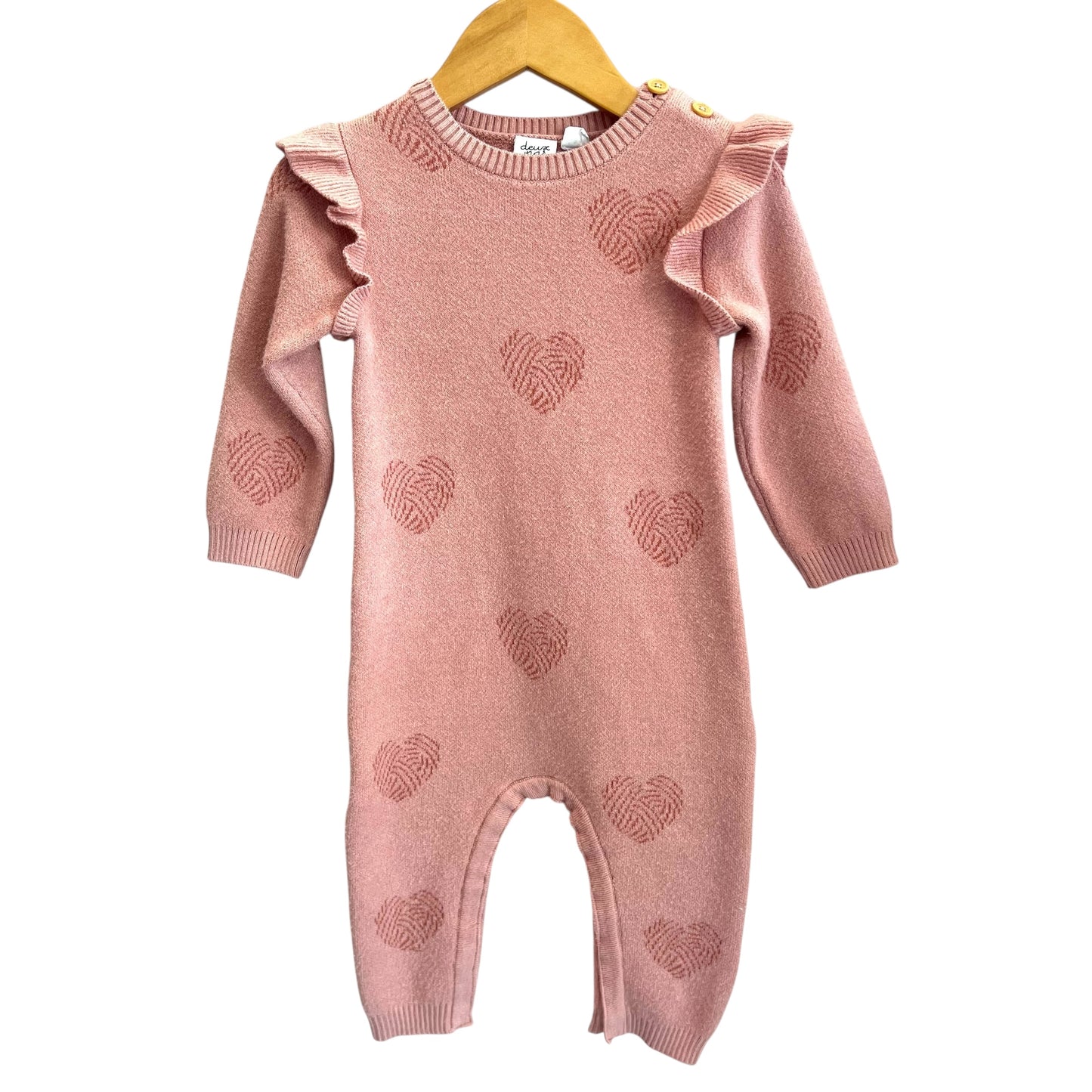 Deux par Deux | Knit Romper | 12 months