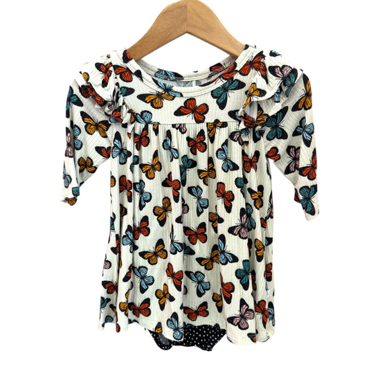 Posh Peanut | Dress + Bloomers | 12-18 months