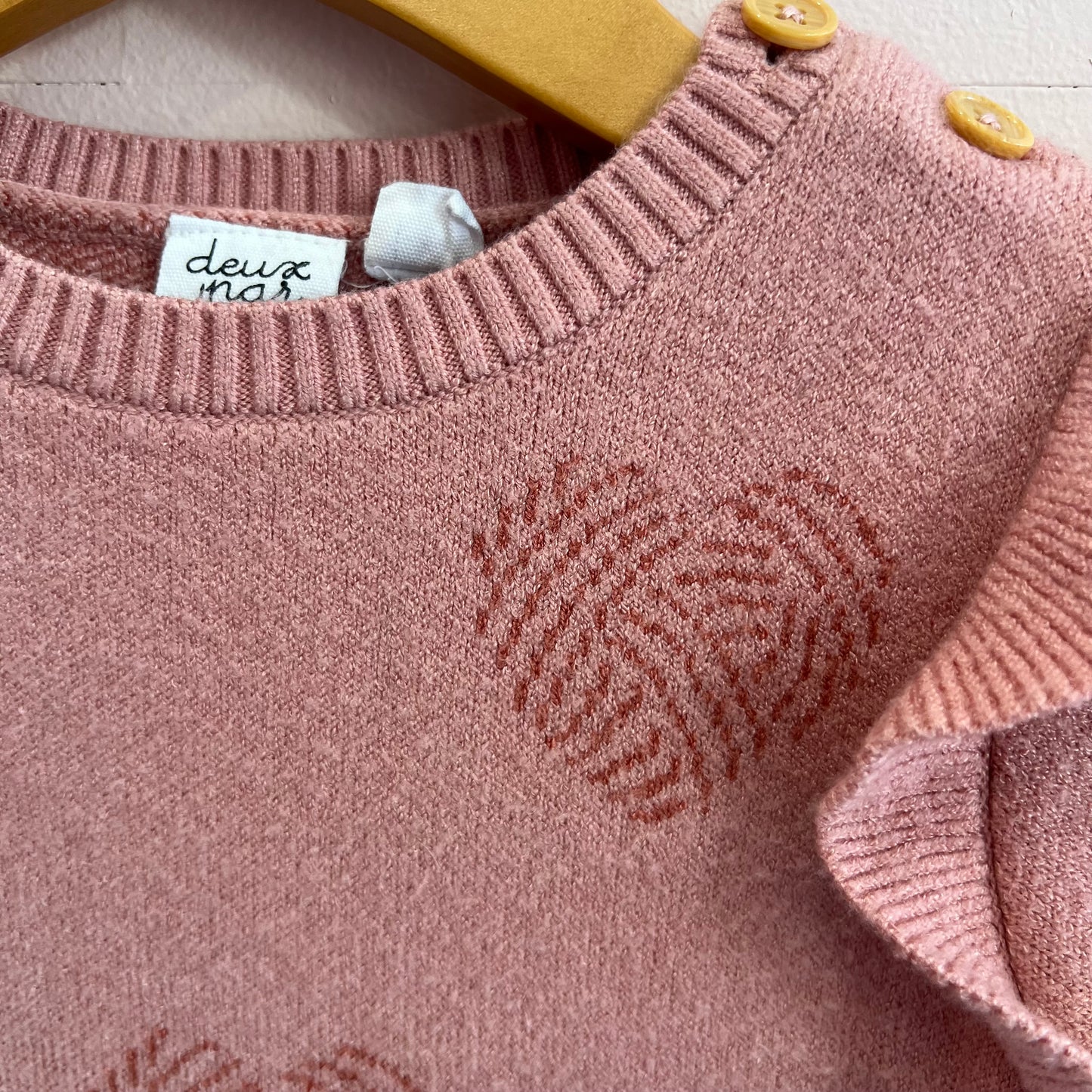 Deux par Deux | Knit Romper | 12 months