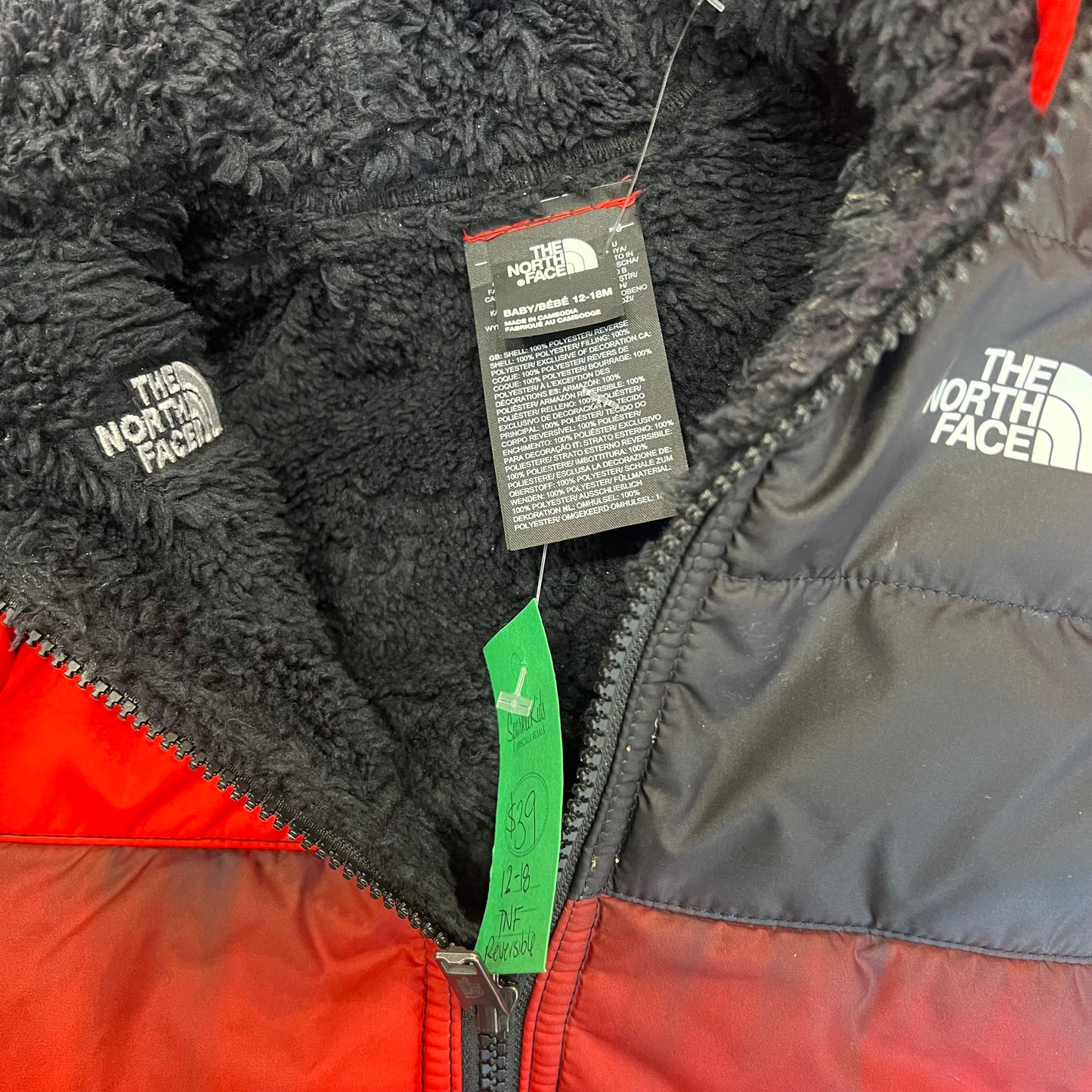 The North Face | Reversible Coat | 12/18 months