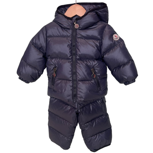 Moncler | Coat + snow bib | 9/12 months